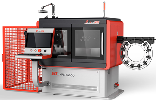 汽車(chē)鋼絲零部件廠家選擇貝朗轉(zhuǎn)頭線材成型機(jī)的十大理由